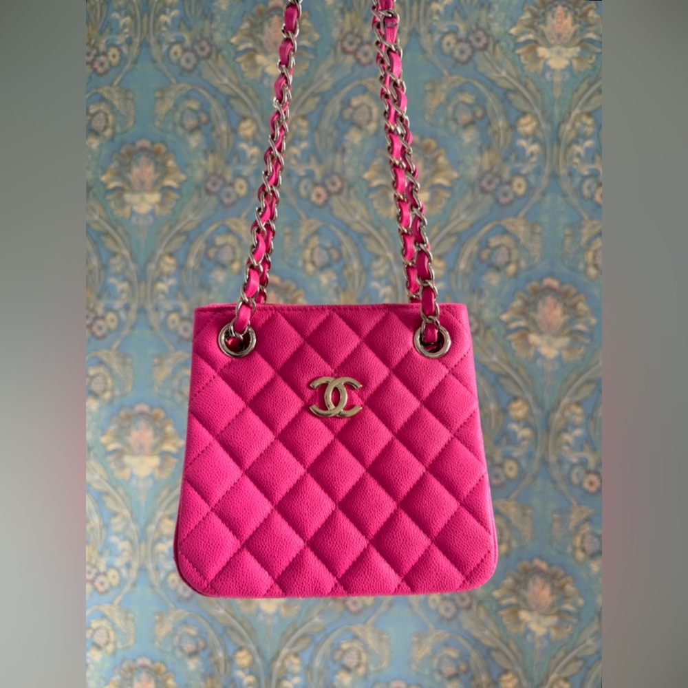 CHANEL Pink Crossbody Bag
